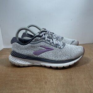 Brooks Adrenaline GTS 20 Women Size 7.5 Grey Running Shoes